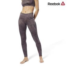 Reebok Black/Brown Workout Ready Printed Tight Legging For Women - (D95050)