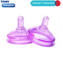 The First Years 2 Pack GumDrop Replacement Nipples, Colors May Vary