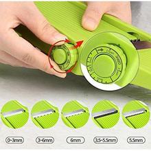 Ourokhome Vegetable Mandoline Cheese Slicer - Fry Cutter for Onion