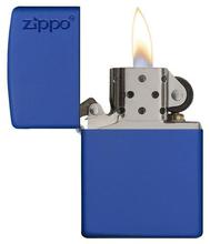 Royal Blue Matte with Zippo Logo 229ZL