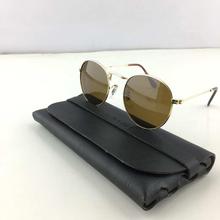 Grey jack  Round shaped brown sunglasses for unisex