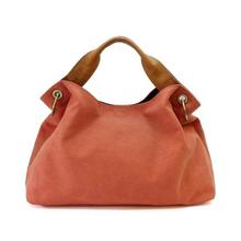 Ampersand Peach Magnet Buttoned Handbag For Women - 922