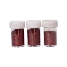 Pack Of 4 Glitter Powder-Red