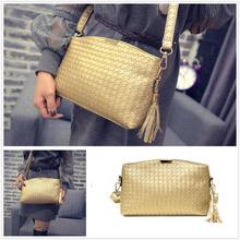 Gold Braid Designed Crossbody Bag For Women - One size