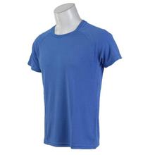 Blue Sport Fitness Tight T-shirt For Men