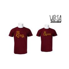 WO:SA Wear Maroon KNQ Couple Tshirt for this Valentine Day