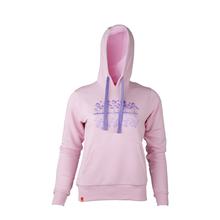 Wildcraft Printed Hoodie Sweatshirt For Women - Light Pink
