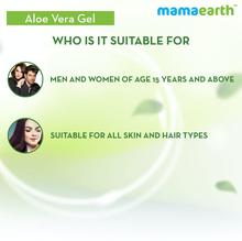 Mamaearth Aloe Vera Gel with Pure Aloe Vera & Vitamin E for Skin and Hair - 300ml