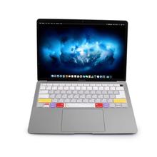 JCPAL VerSkin MacOS Shortcut Keyboard Protector for MacBook Air 13'' 2020