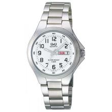 Silver/White Dial Analog Watch For Men