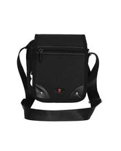 1501 Black Solid Sling/Messenger Bag For Men