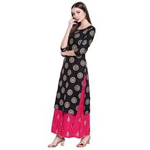 Khushal K Women's Rayon Printed Kurta With Palazzo Set