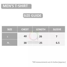 Yellow Cotton Round Neck Printed T-Shirt For Men