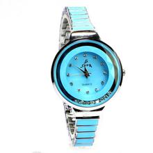 Supa Analog Blue Dial Round Watch For Women