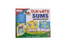 Creative Educational Aids Fun With Sums Picture Puzzles - Multicolored