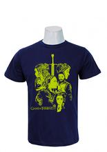 Wosa - All Character Blue Printed T-shirt For Men