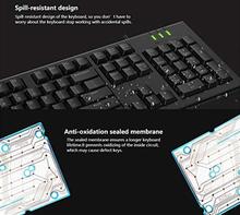 Rapoo Keyboard NK1800 Spill Resistance Wired USB Keyboards