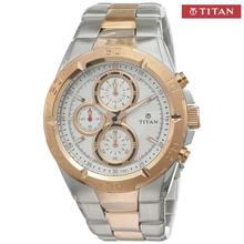 Titan 9308Km01 Octane Chronograph Watch For Men