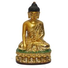 Golden Decorative Sitting Buddha Statue