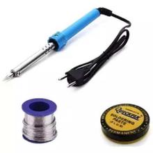 Soldering Iron Set (Iron, Wire, Flux)