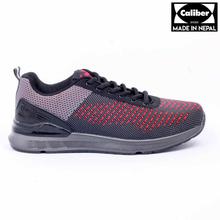 Caliber Shoes Black Ultralight Sport Shoes For Men - ( 580 )