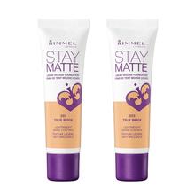 Rimmel Stay Matte Liquid Mousse Foundation-True Beige By ColorPlus Cosmetics