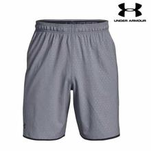 Under Armour Grey Qualifier Novelty Shorts For Men - 1289623-035