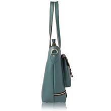 WOMEN MARKS Women's PU Handbag Combo (Green)