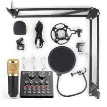 Bm 800 Microphone Studio Recording Kits Bm800 Condenser Microphone For Computer V8 Sound Card Bm-800