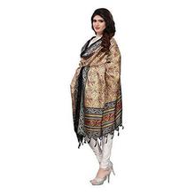 Kanchnar Women's Bhagalpuri Silk Graphic Print Dupatta