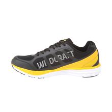 Wildcraft Black/Yellow Travel Ogden Shoes For Men