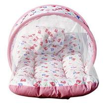 Amardeep and Co Toddler Mattress with Mosquito Net (Pink) - MT-01-Pink