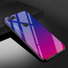 For Xiaomi Redmi Note 6 Pro Case Gradient Tempered Glass