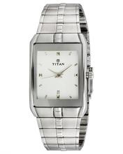 Titan Analog White Dial Men's Watch 9151SM01