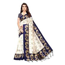 PISARA Women's Banarasi Art Silk Saree With Blouse Piece