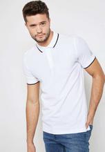 Reebok White Elements Polo T-Shirt For Men - CE2921