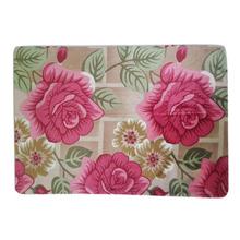 Multi-color Floral Printed Textured 24" x 16" Door Mat