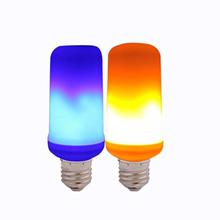 LED Flame Effect Light Decorative Flame-like Decorative Lamp With 4 Lighting Modes