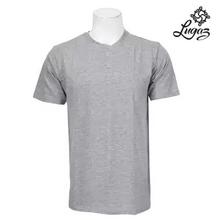 Solid Round Neck T-Shirt For Men- Grey