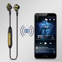 PTron BT Boom 4D Bluetooth Headphones With Mic For All Smartphones (Gold/Black)