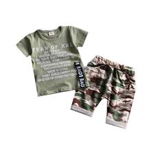 Children's Clothing Boys Summer Short-Sleeved Suit HF-637