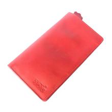 Sky Pak Red long Leather Wallet For Women - (SPLW-9013)