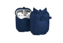 Owl Shape Silicone Shockproof Waterproof Protective Cover Case For AirPods