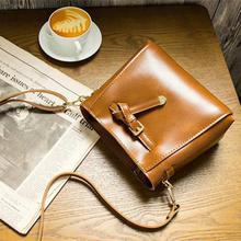 PU Leather Barrel Crossbody Bag With Arrow Belt For Women