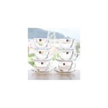 DELI Glassware - Cup & Saucer Set