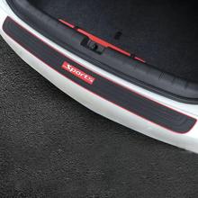 Car Trunk Protector Scratch-Proof Strip Auto Protective Film Anti-Rubbing Bumper Bar Protector Rear Trunk Cover