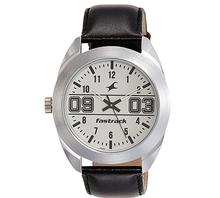 Fastrack Varsity Analog Silver Dial Men's Watch-3175SL01