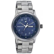 Fastrack 3001SM02 Silver Band Watch For Men