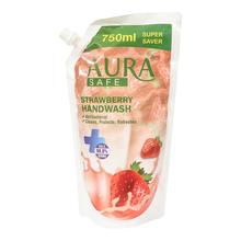 Aura Safe Strawberry Handwash 750Ml