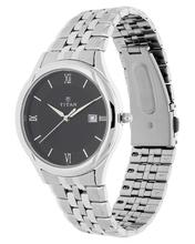 Titan Black Dial Analog Watch For Men - 1674Sl02